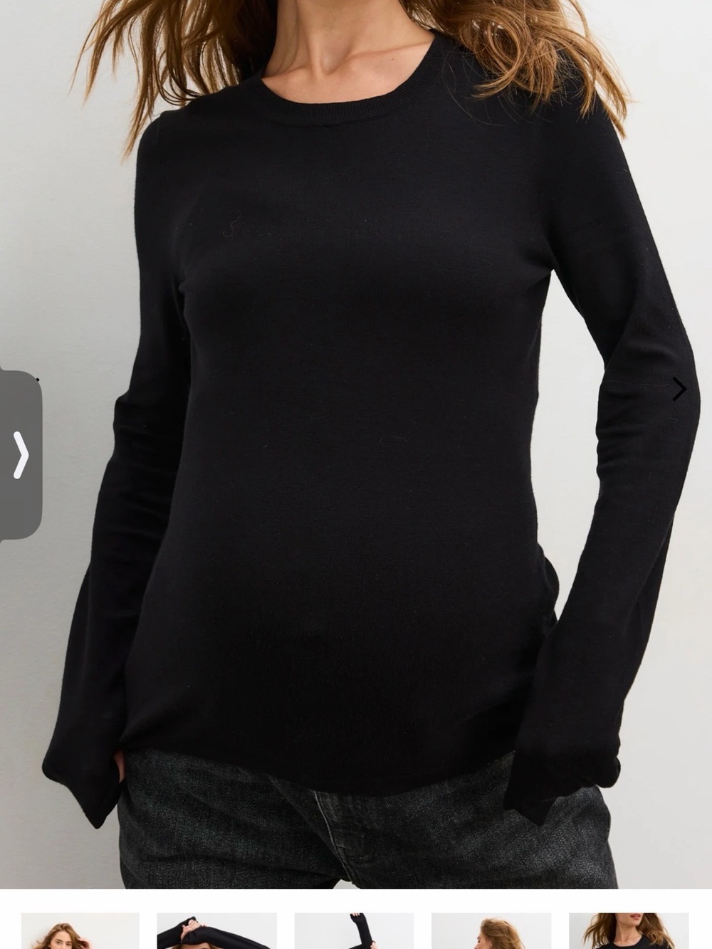 Hatch The Softsculpt Knit Long Sleeve Tee